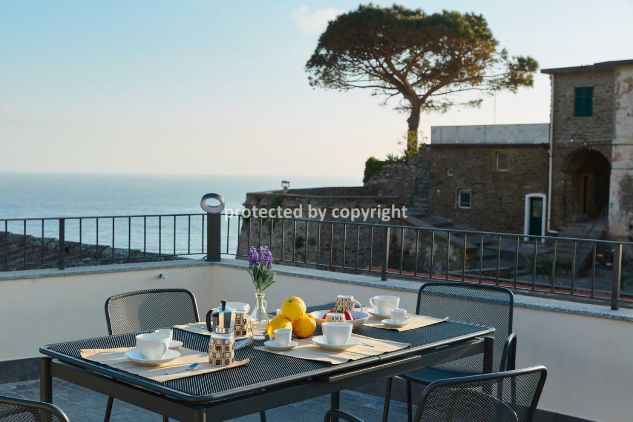 Вилла Luxury Penthouse Sea View Корнилья Экстерьер фото