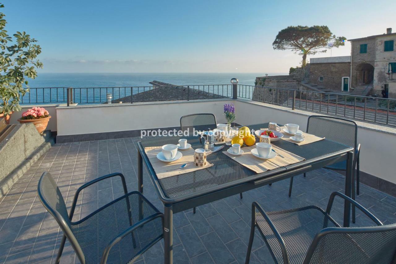Вилла Luxury Penthouse Sea View Корнилья Экстерьер фото